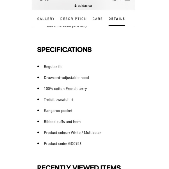 ADIDIAS Pride Flag Fill Hoodie - Gender Neutral - Picture 7 of 7